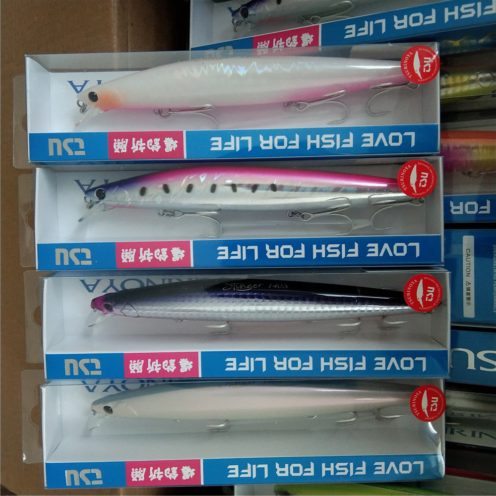 Fishing Boat Trailer - TSURINOYA 4PCS 140S Fishing Lure Sinking
