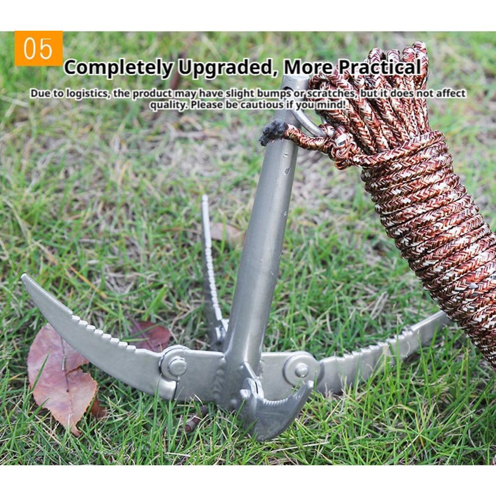 Outdoors Grappling Hook Surviv - Fishing Boat Anchor 评论和价格