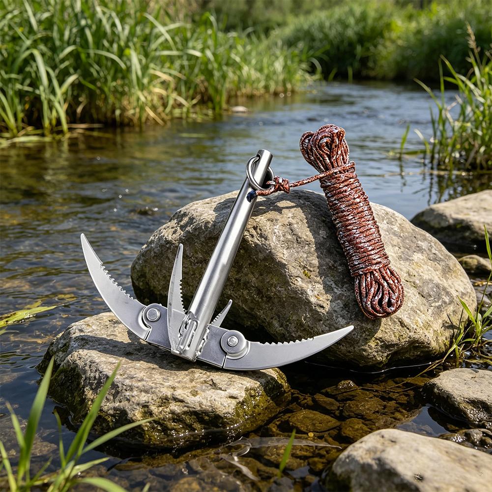 Outdoors Grappling Hook Surviv - Fishing Boat Anchor 评论和价格
