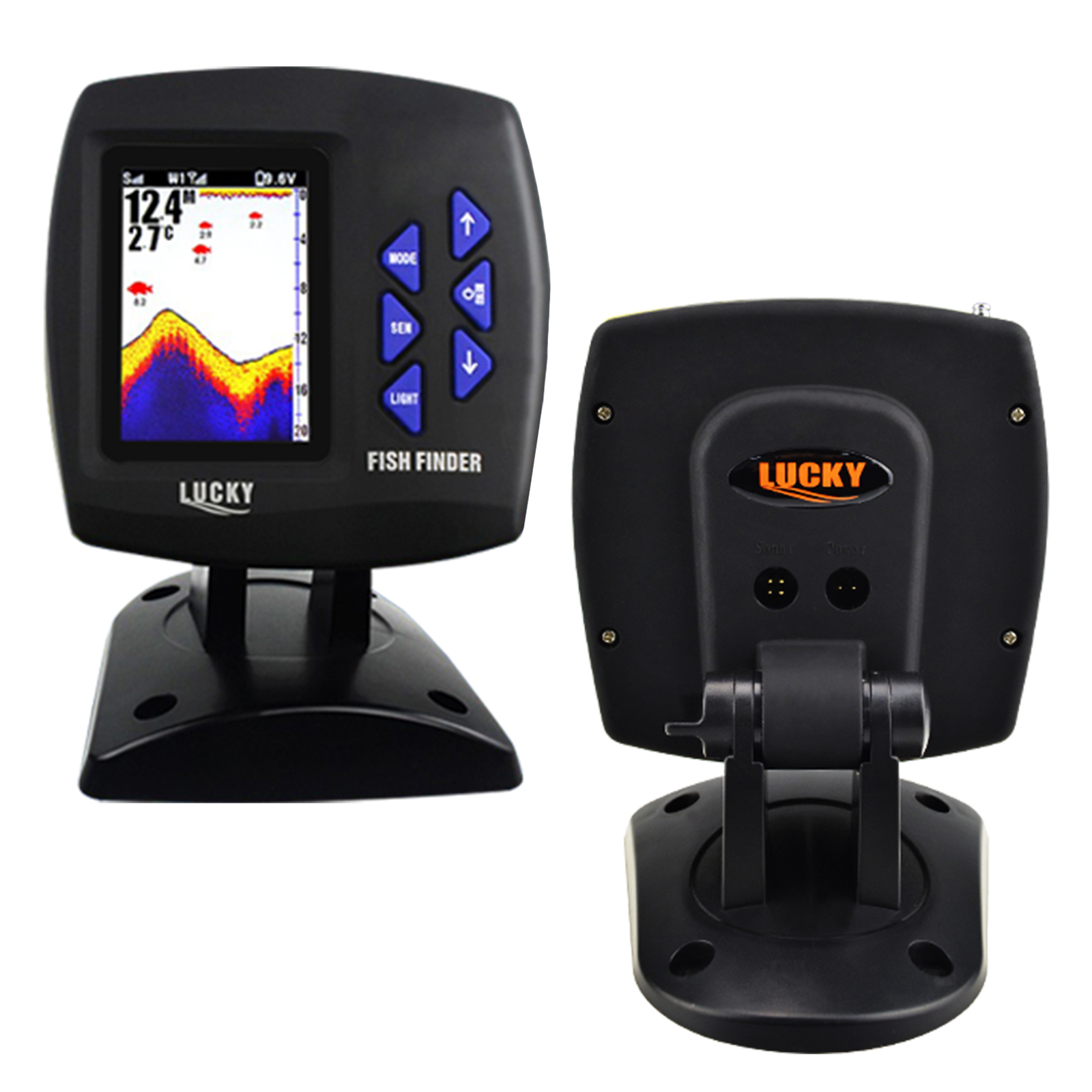 LUCKY Fishfinder 300m/ 980ft F - Fishing Boat Depth Finder 评论和价格