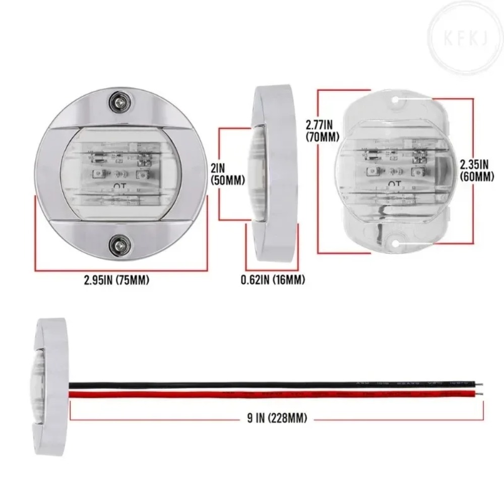For Yacht Fishing Vessel 12V/2 - Fishing Boat Navigation Light 评论和价格