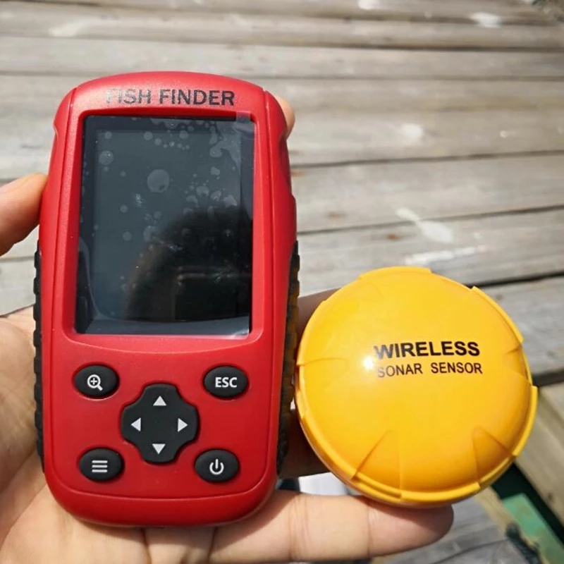 Fish finder wireless Wireless  - Fishing Boat Depth Finder 评论和价格