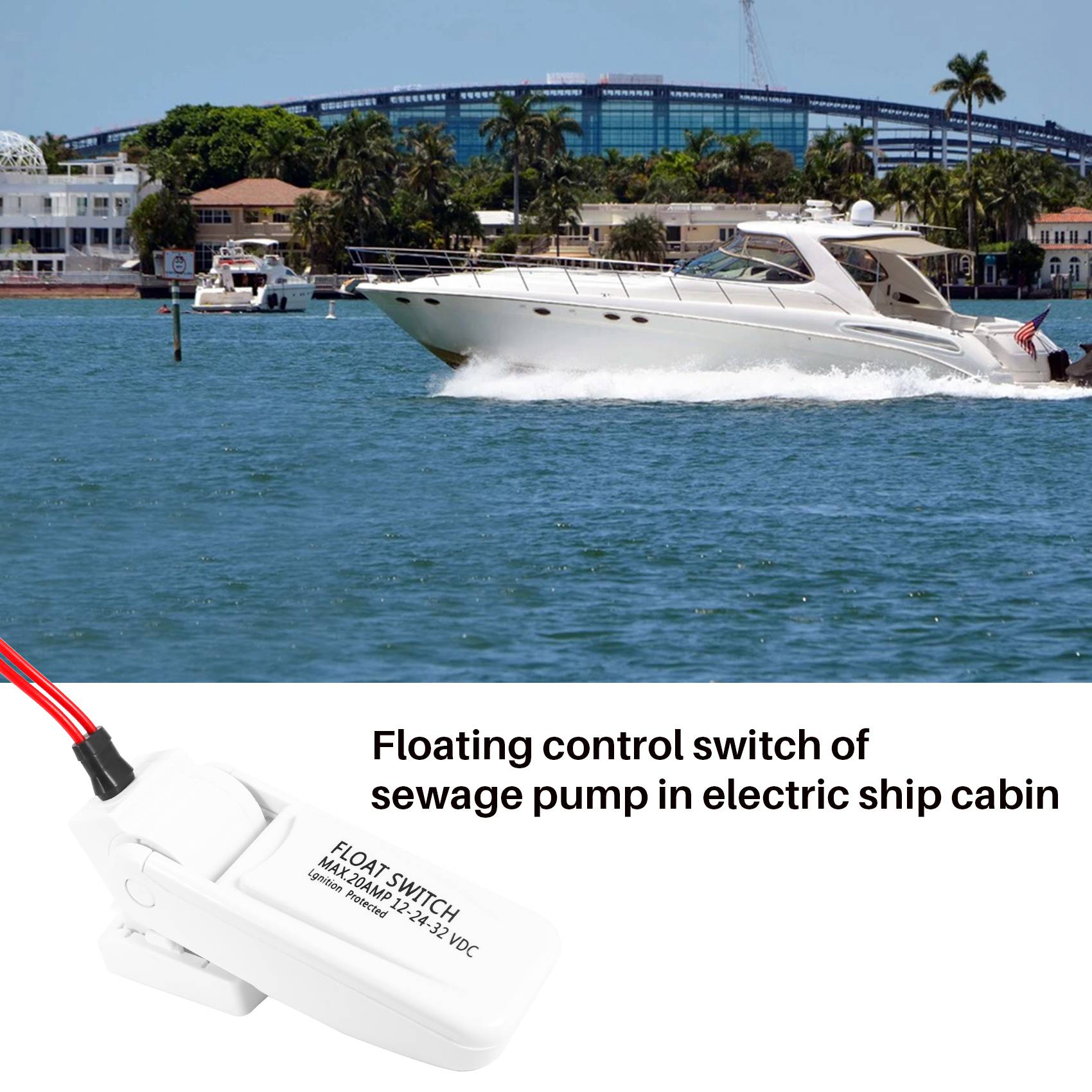 AASS-Bilge Pump Float Switch A - Fishing Boat Bilge Pump 评论和价格