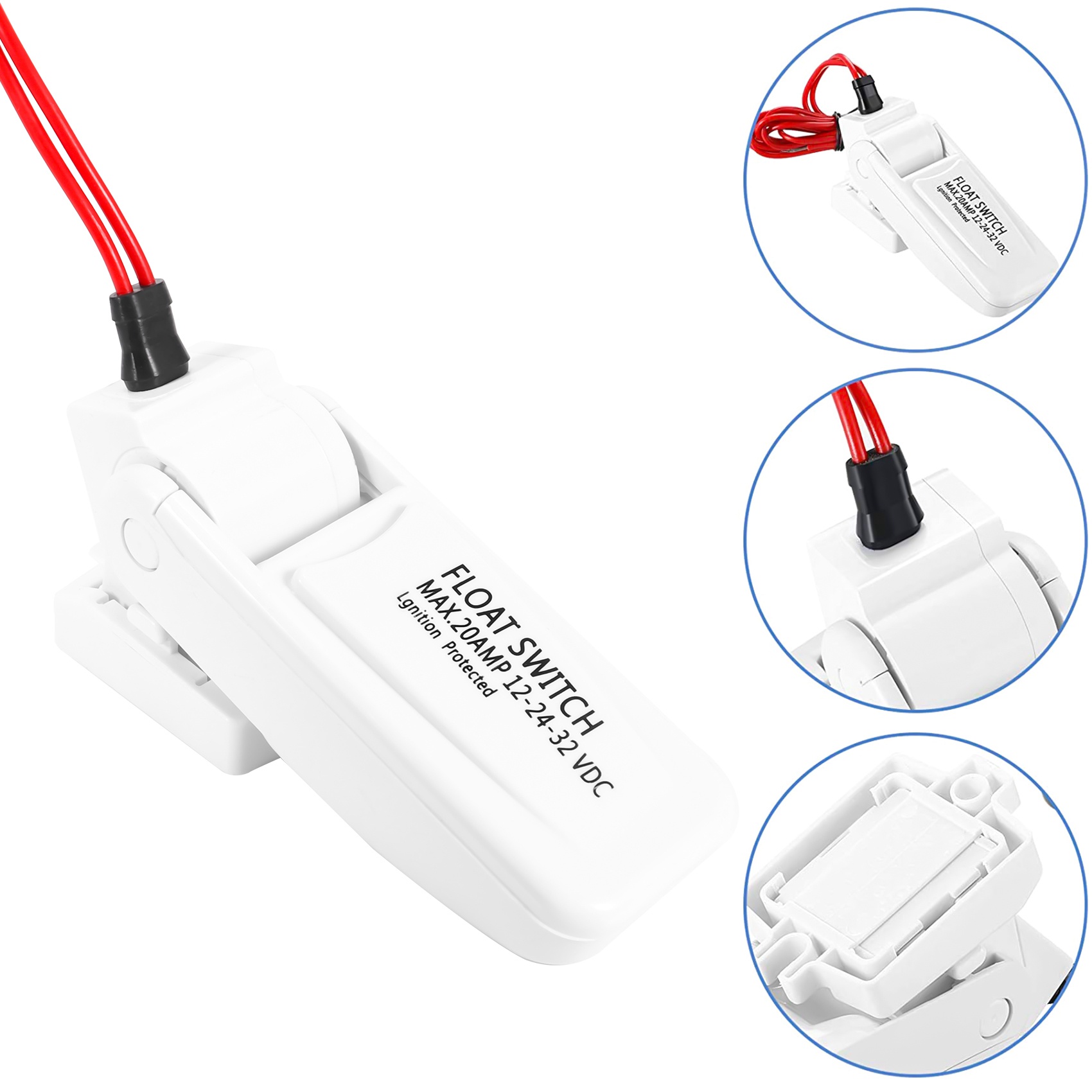 AASS-Bilge Pump Float Switch A - Fishing Boat Bilge Pump 评论和价格