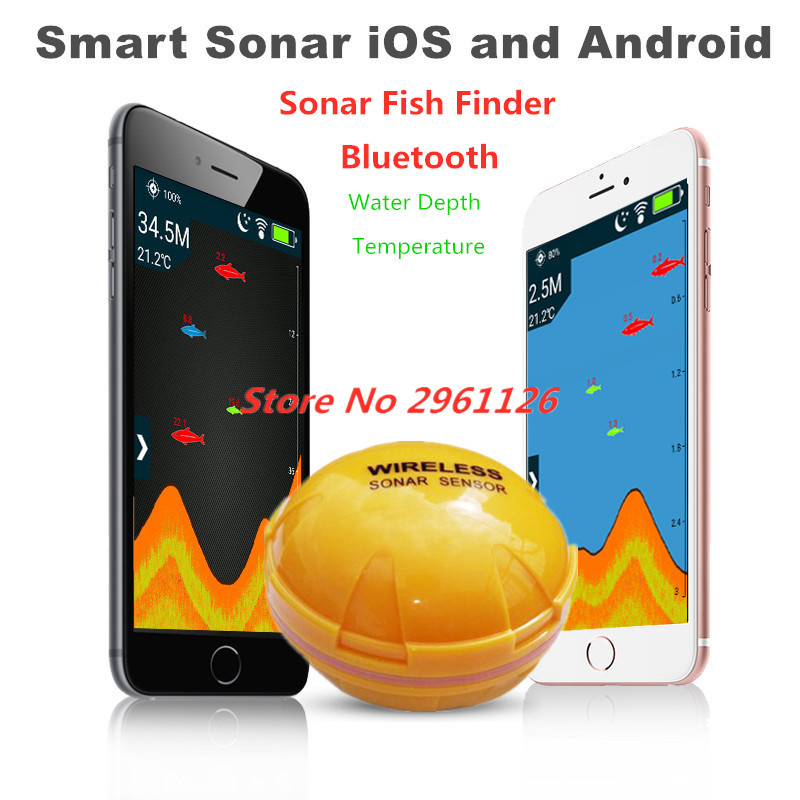Wireless Fish Finder Portable  - Fishing Boat Depth Finder 评论和价格