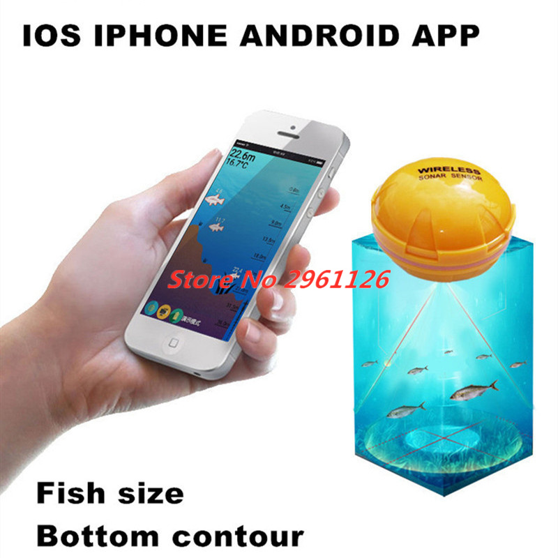 Wireless Fish Finder Portable  - Fishing Boat Depth Finder 评论和价格