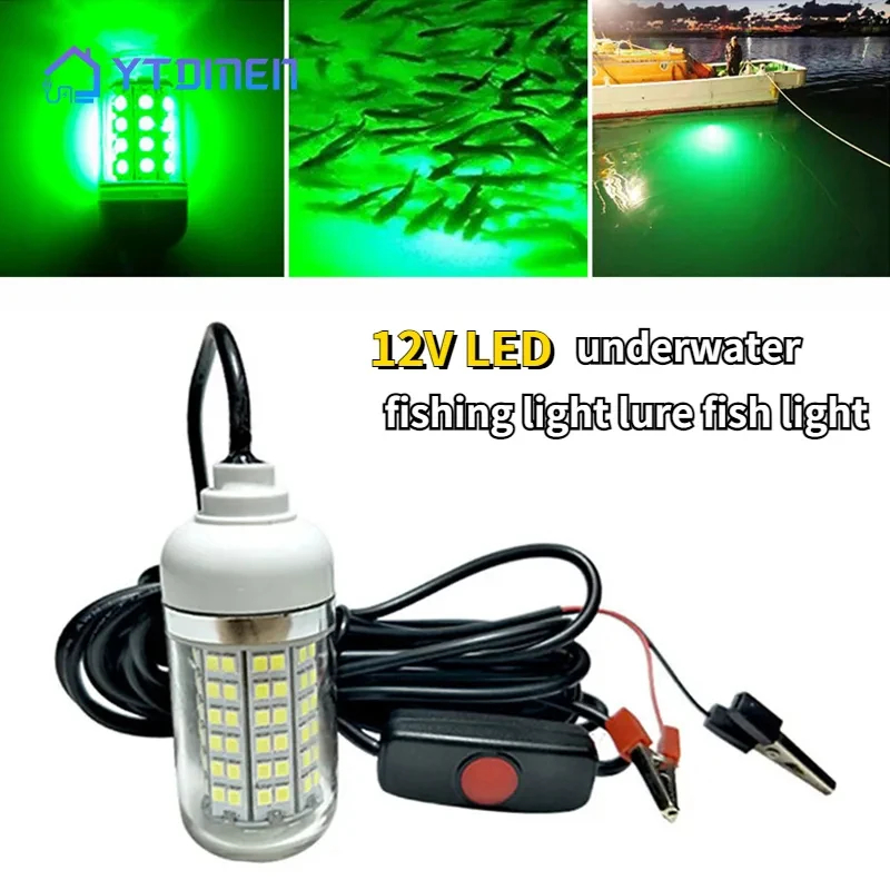 12V Underwater Lamp 15W 108 LE - Fishing Boat Navigation Light 评论和价格