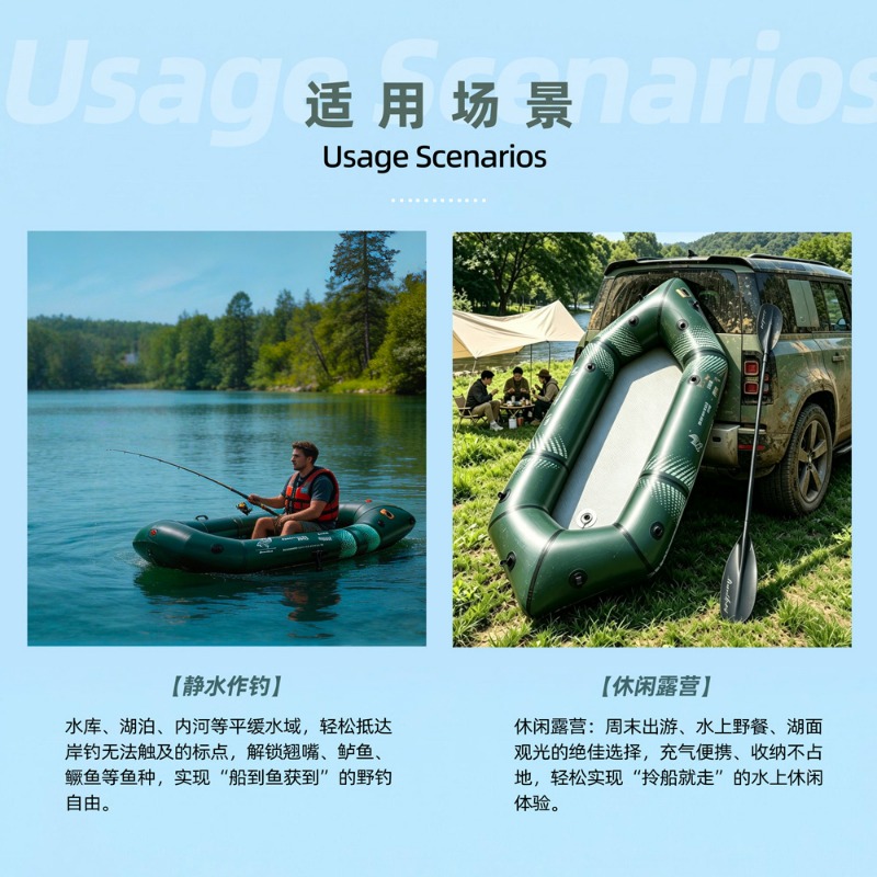BLFst Fly Fishing Boat TPU Bac - Fishing Boat Inflatable 评论和价格