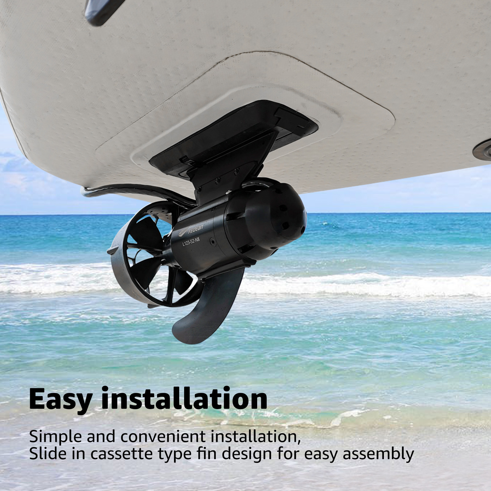 380W 600W Electric Fins Stand  - Fishing Boat Trolling Motor 评论和价格