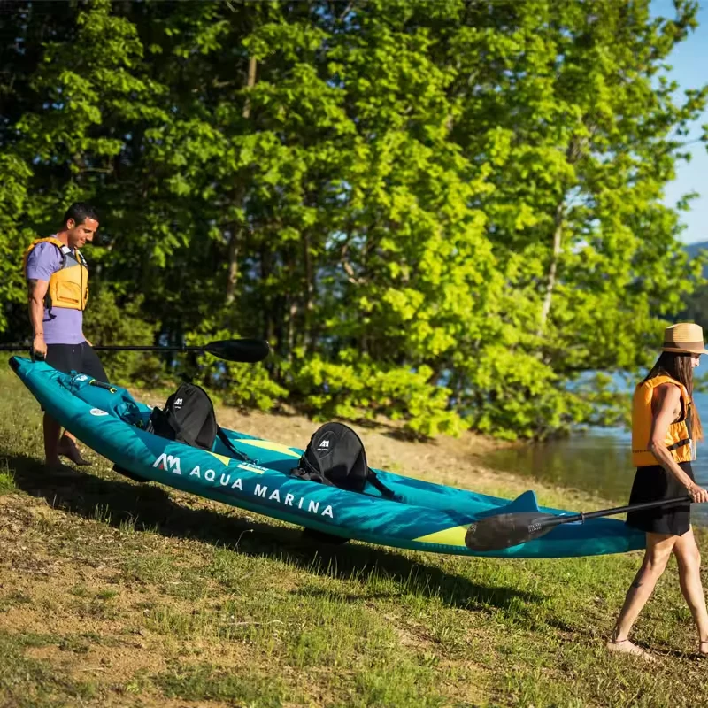 Canoe Kayak Inflatable Boat 1- - Fishing Boat Seat 评论和价格