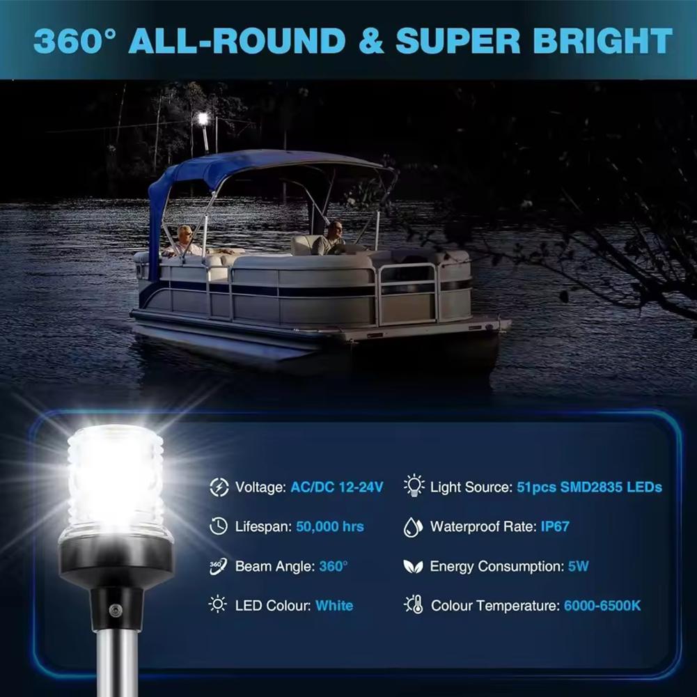 Anchor Light Boat Stern Light  - Fishing Boat Anchor 评论和价格
