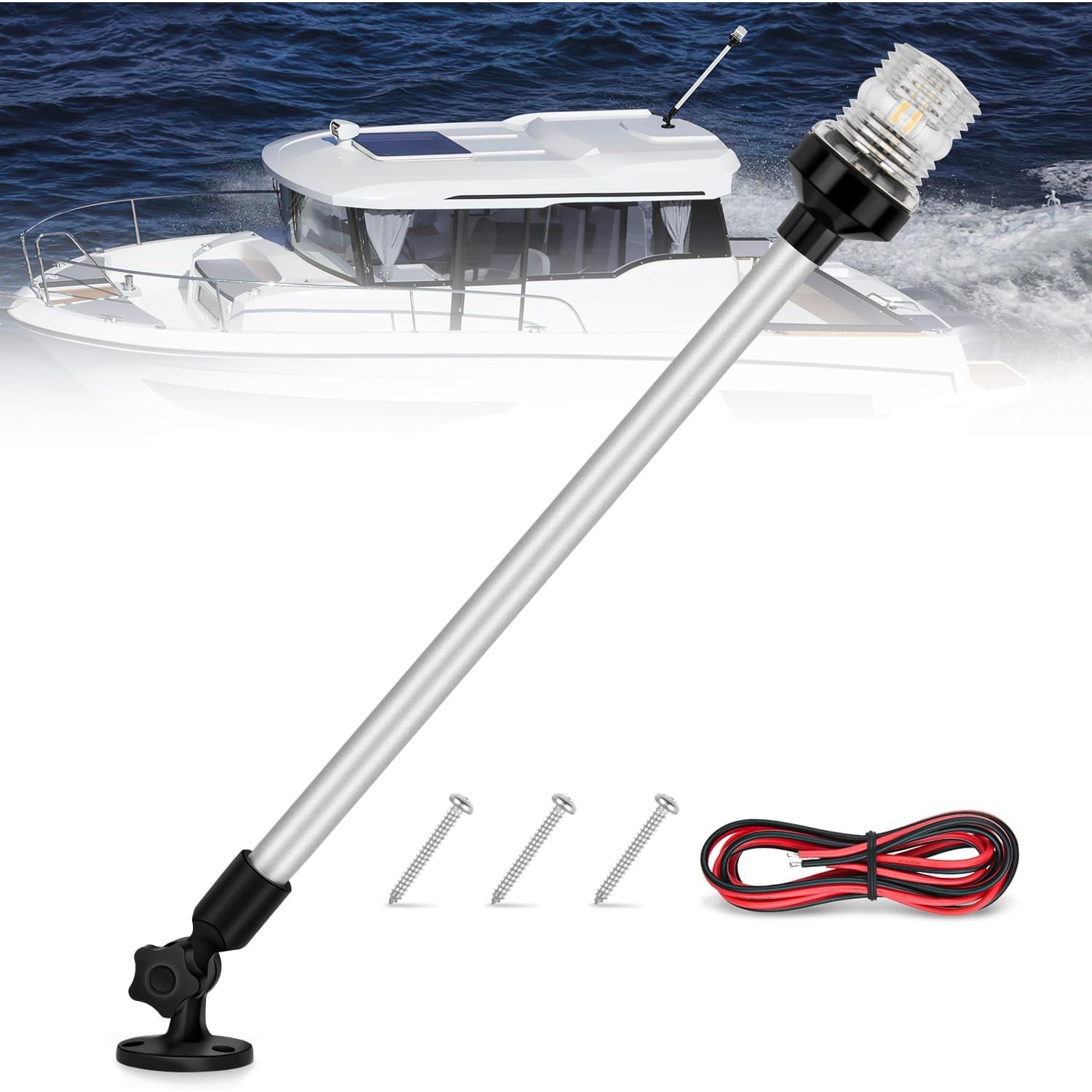 Nilight Marine Boat Stern Ligh - Fishing Boat Anchor 评论和价格
