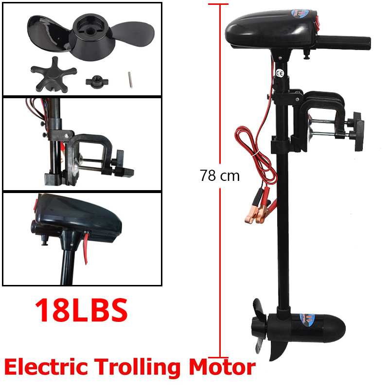 Electric Boat Motor 18LBS/28LB - Fishing Boat Trolling Motor 评论和价格