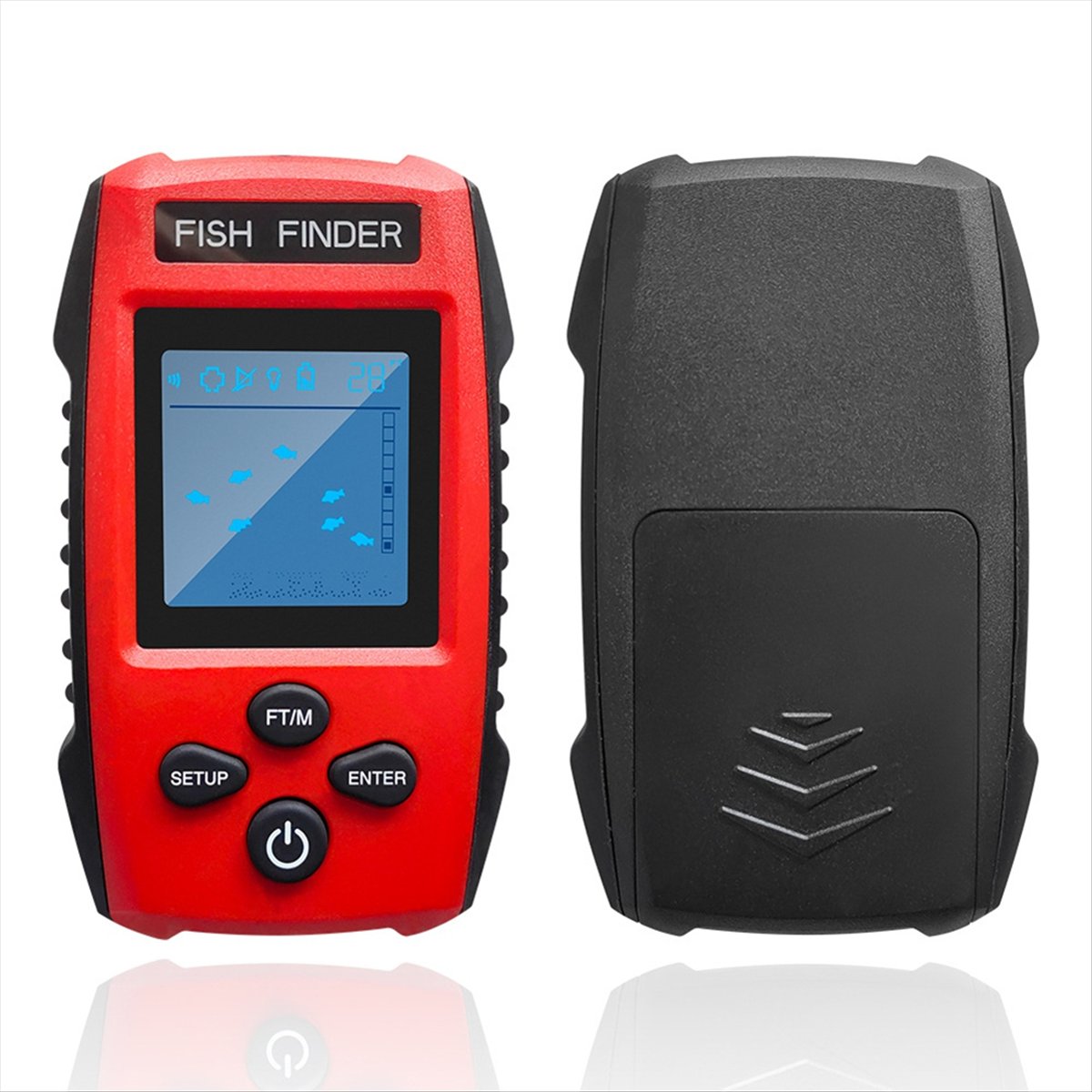 Color LCD Fish Finder Wired So - Fishing Boat Depth Finder 评论和价格