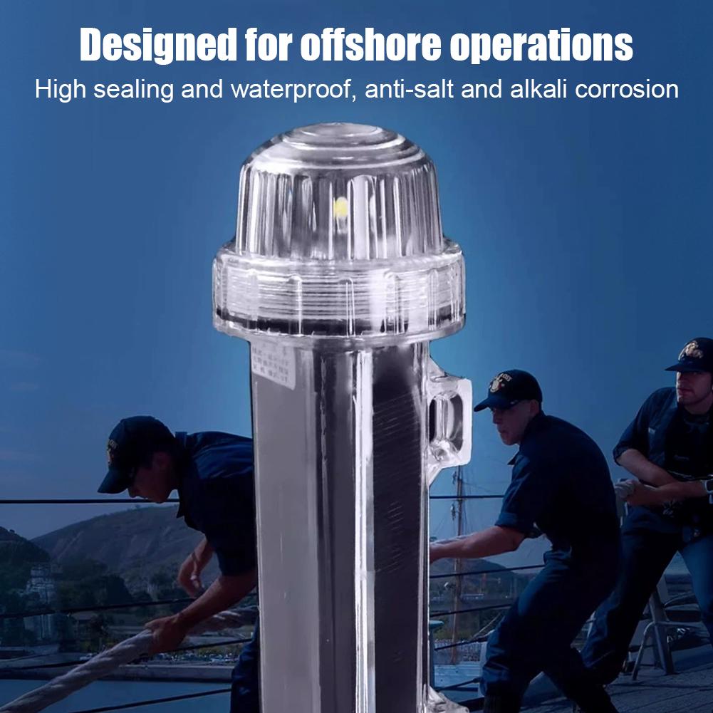 New Solar Ocean Signal Light N - Fishing Boat Navigation Light 评论和价格