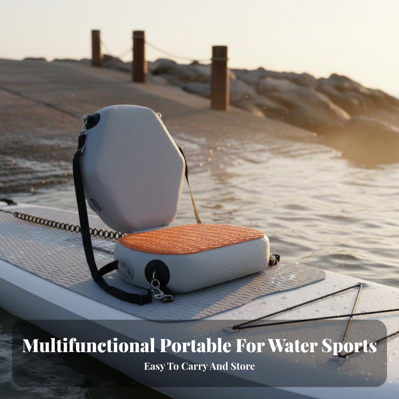 Inflatable Kayak Seat Wear-Res - Fishing Boat Paddle 评论和价格