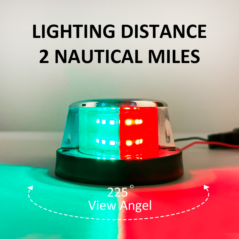 12V LED Marine Navigation Ligh - Fishing Boat Navigation Light 评论和价格