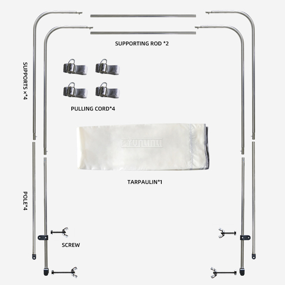 Inflatable Boat Sun Shade Cano - Fishing Boat Fiberglass 评论和价格