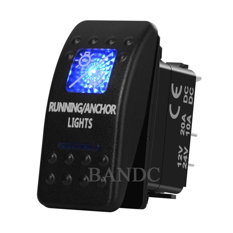 Blue Led Running/Anchor Light  - Fishing Boat Anchor 评论和价格