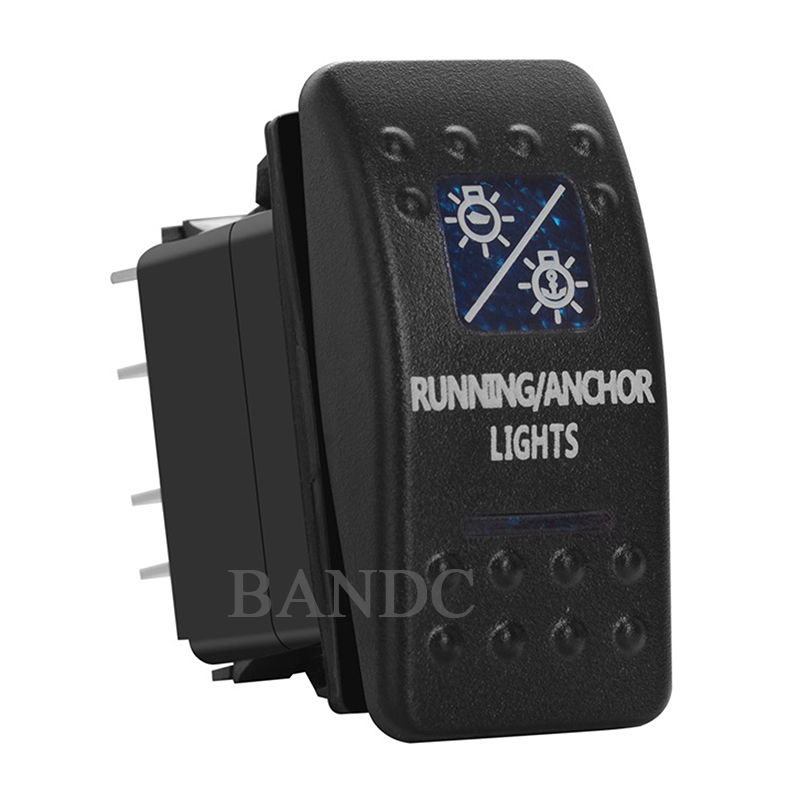 Blue Led Running/Anchor Light  - Fishing Boat Anchor 评论和价格