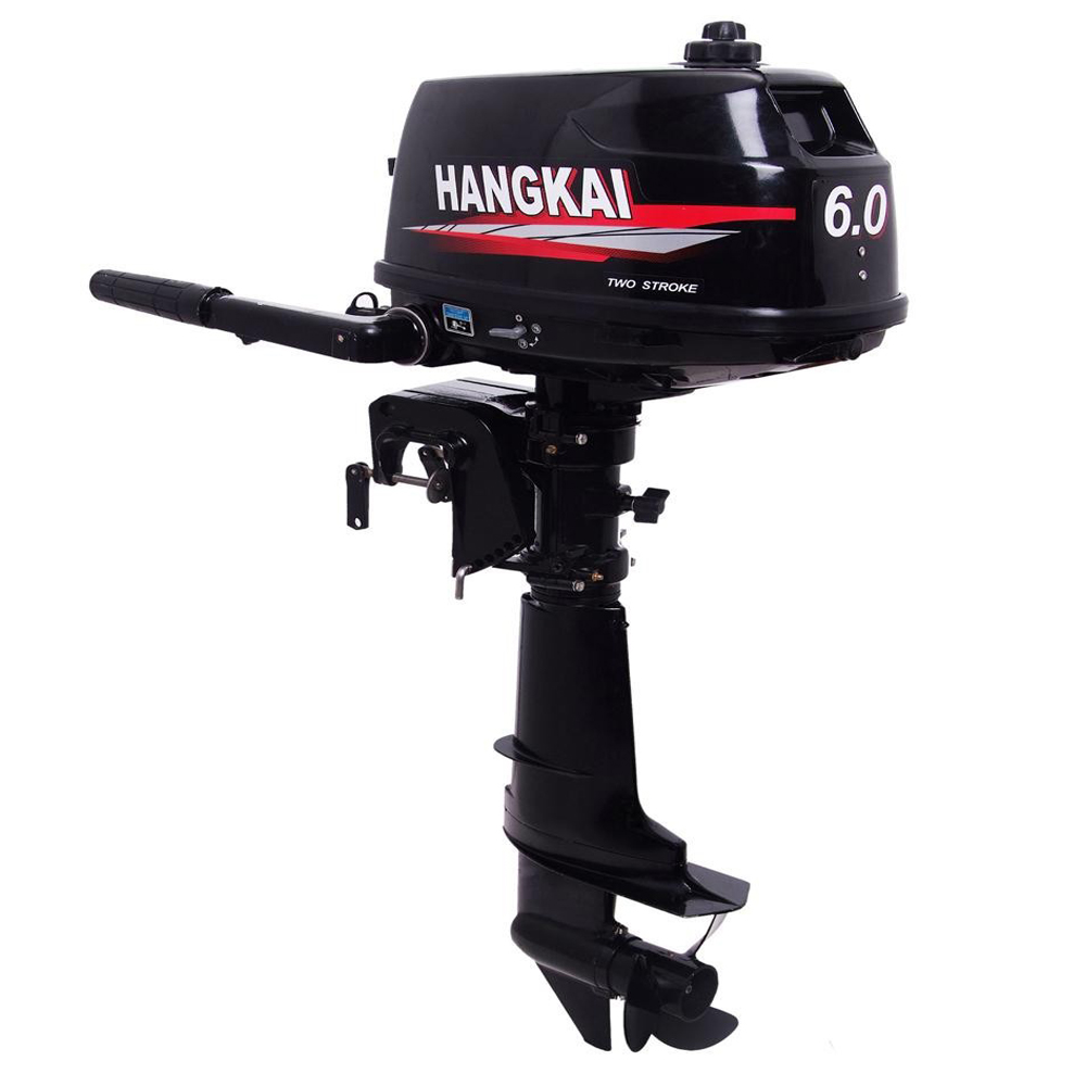 Hangkai 6Hp 2 Stroke Fishing B - Fishing Boat Outboard Motor 评论和价格
