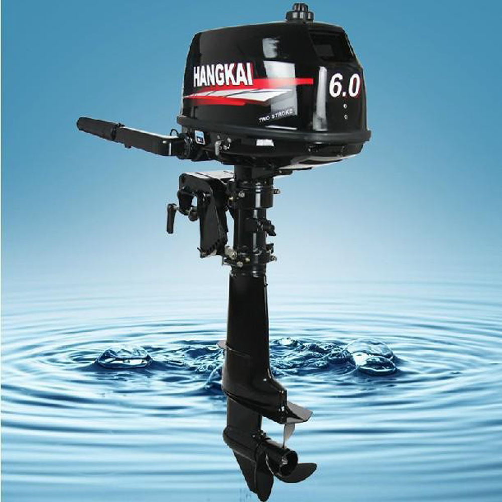 Hangkai 6Hp 2 Stroke Fishing B - Fishing Boat Outboard Motor 评论和价格