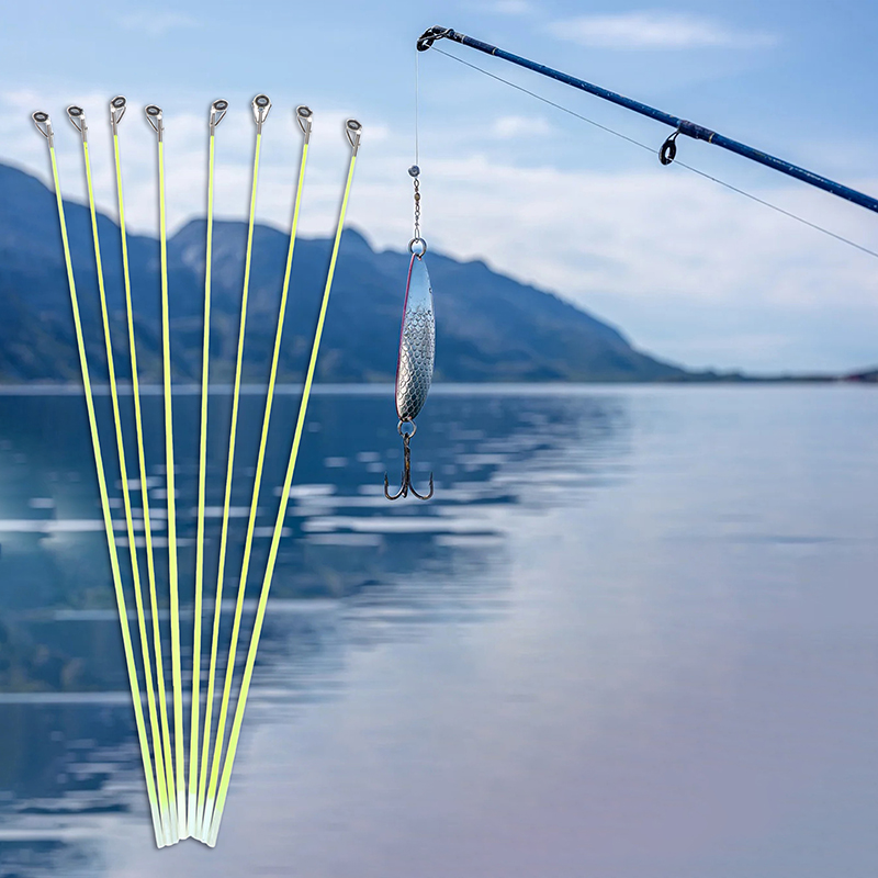 5Pcs 42CM Boat/Raft Rod Tip Sp - Fishing Boat Fiberglass 评论和价格