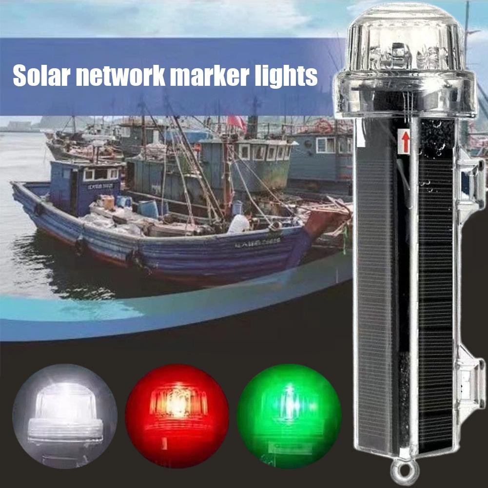 Solar Ocean Signal Light Navig - Fishing Boat Navigation Light 评论和价格