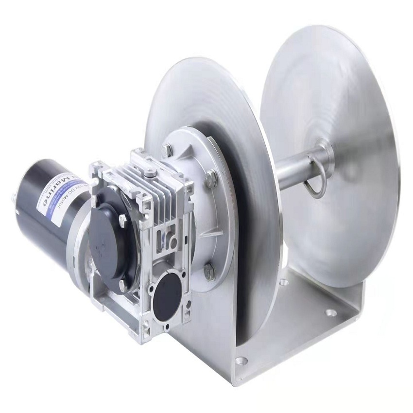12V 1000W 316 Stainless Steel  - Fishing Boat Anchor Winch 评论和价格