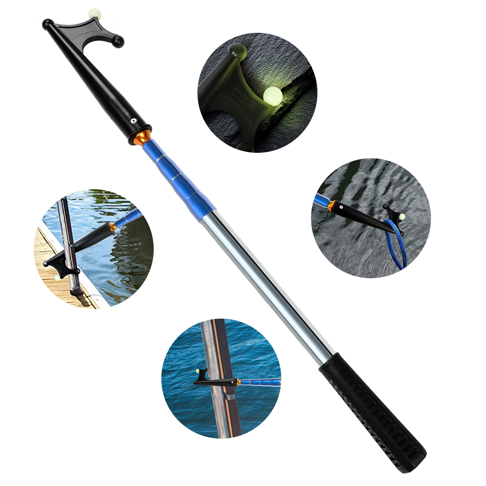 SANLIKE Retractable Luminous B - Fishing Boat Trailer 评论和价格