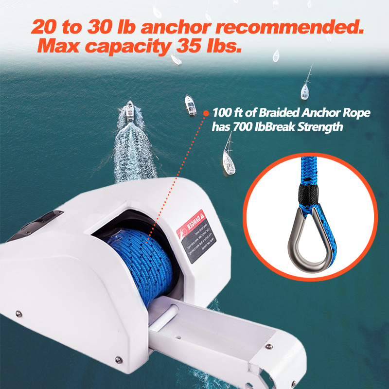 Electric Anchor Winch for Pont - Fishing Boat Anchor 评论和价格