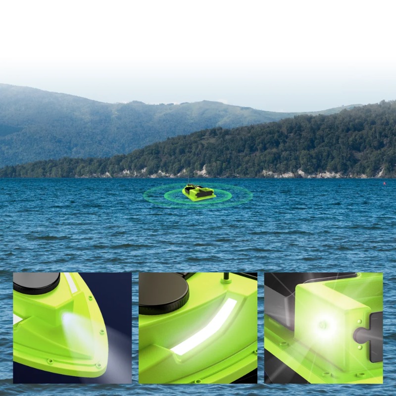 D19 GPS RC Bait Boat 600M 4 Ho - Fishing Boat Gps 评论和价格