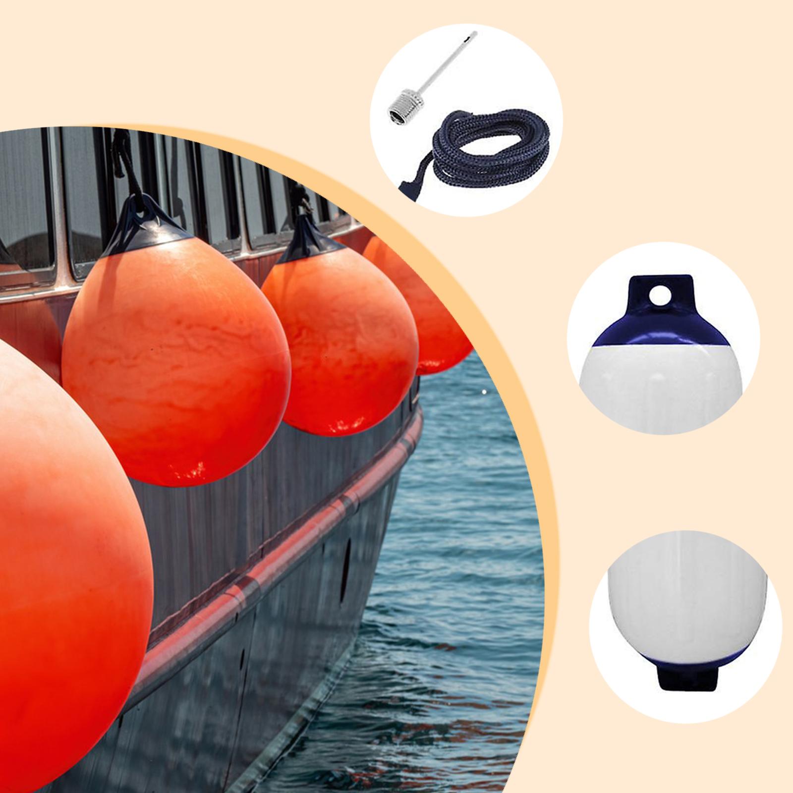 4Pcs Boat Fenders, Boat Access - Fishing Boat Anchor 评论和价格